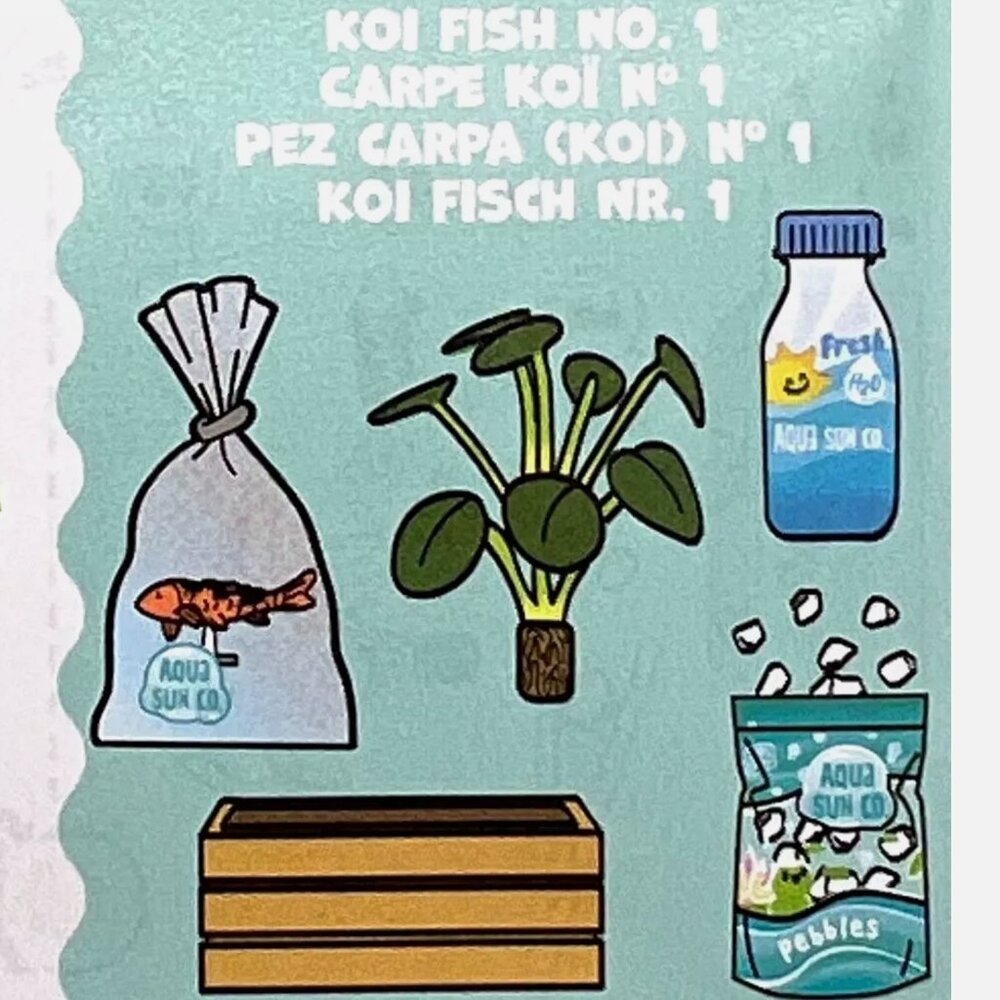 New MGA Miniverse Make It Mini NATURE Series 2 Koi Fish No 1